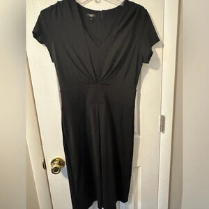 Talbots Dress Black 8 Petite